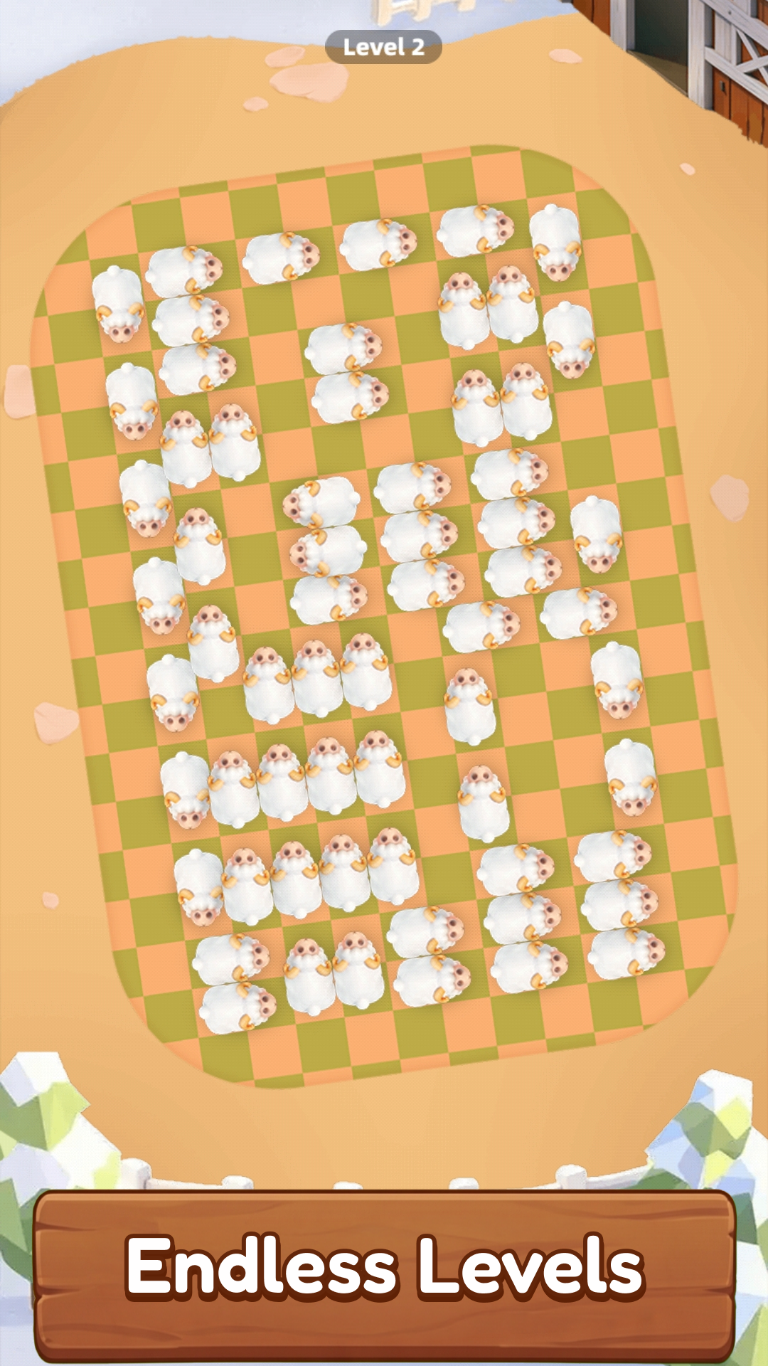 Sheep Puzzle Escape — new board layout challenge