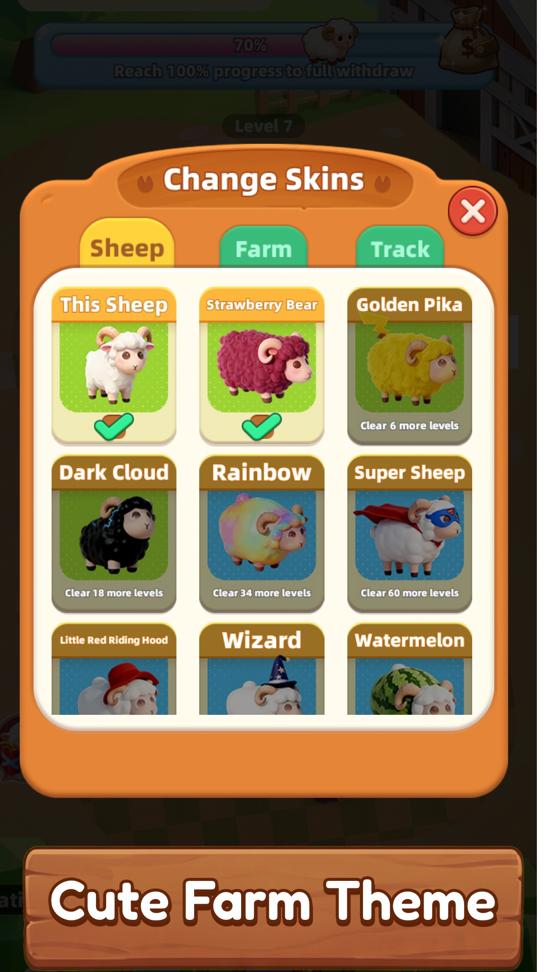 Sheep Puzzle Escape — relaxing cozy puzzle session